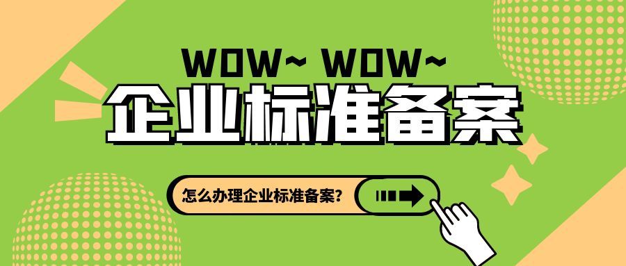 怎么辦理企業(yè)標(biāo)準(zhǔn)備案？