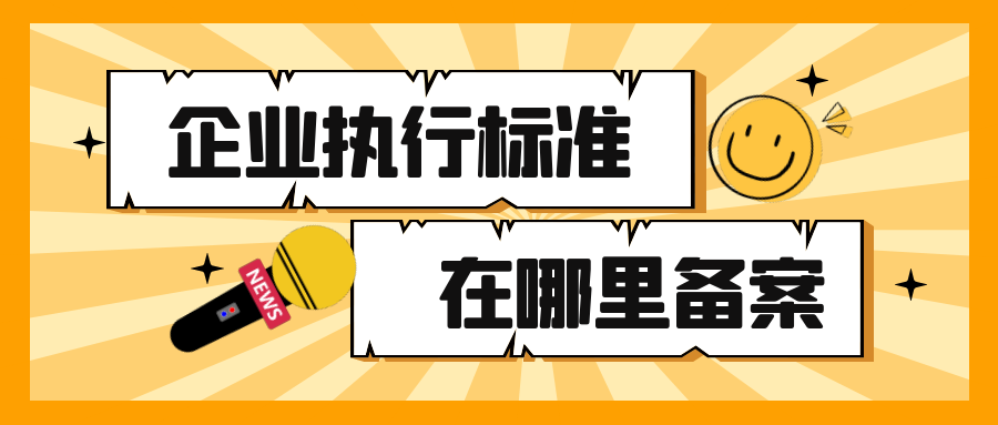 企業(yè)執(zhí)行標準在哪里備案？